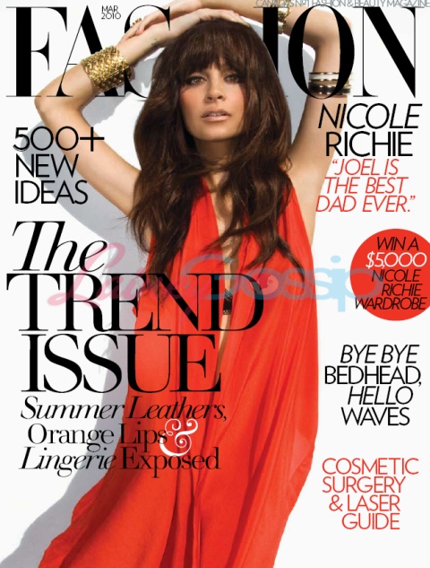 2 FASHION COVERS: Nicole Richie