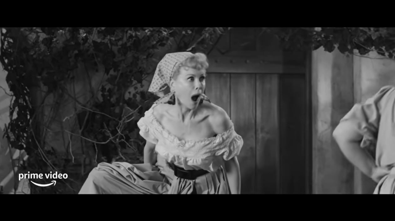 Nicole Kidman’s grape stomp