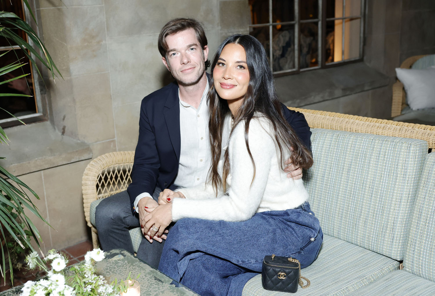 John and Olivia at a fashion party