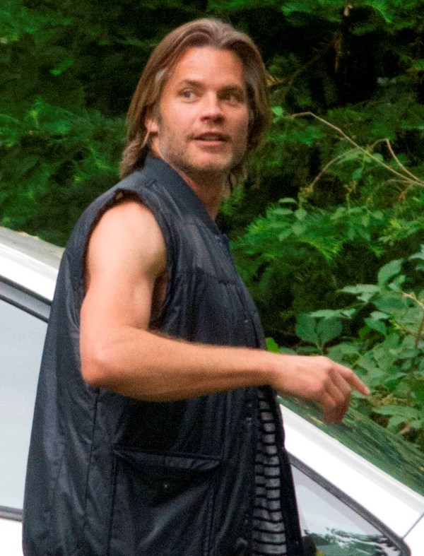 Timothy Olyphant’s longer hair