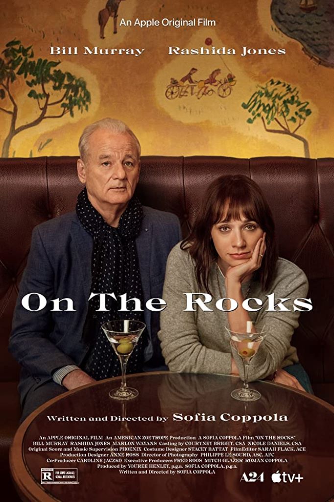 Rashida Jones and Bill Murray in On the Rocks