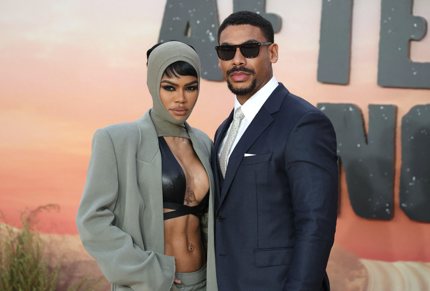 Teyana, Aaron, plus Leo appreciation