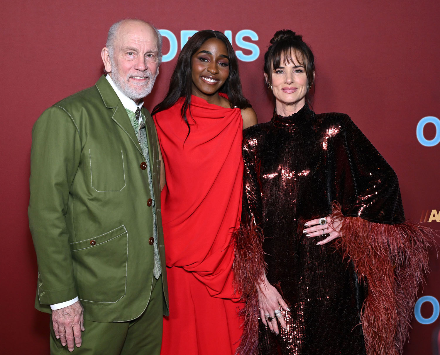 Ayo Edebiri and John Malkovich in Opus