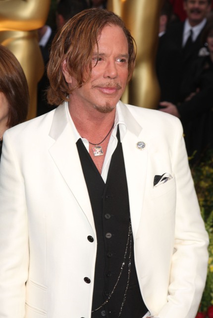 Oscar Ebola Victim: Mickey Rourke