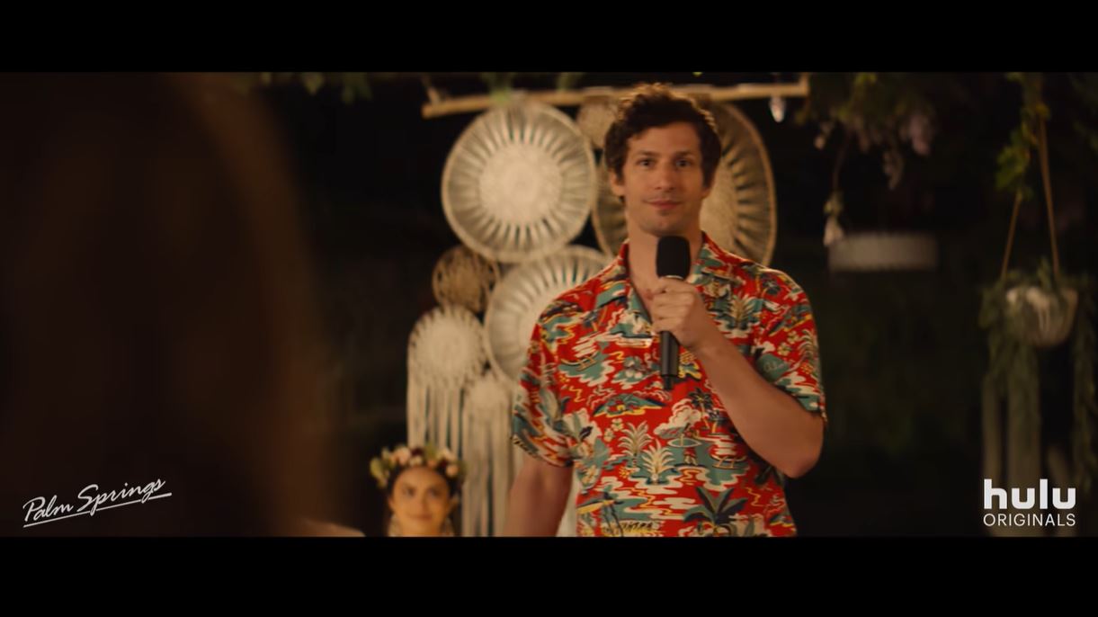 Palm Springs is a wacky existential rom-com for our times