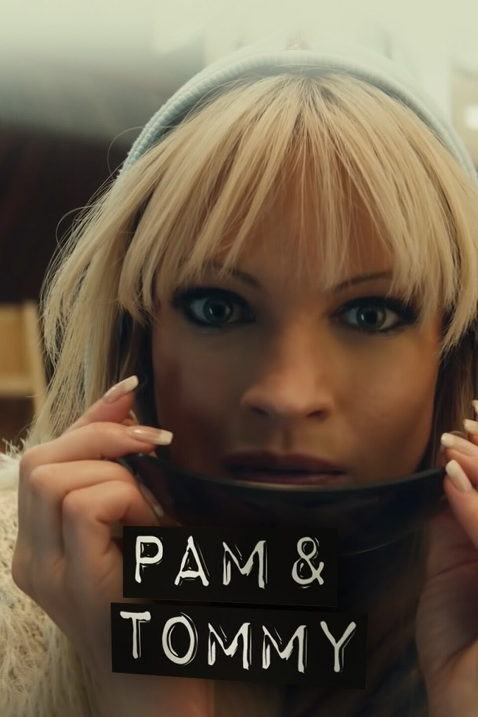 Pamela Anderson is surrounded by dirtbag men in Pam & Tommy