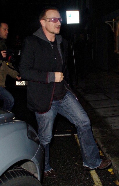 Rich people at a party