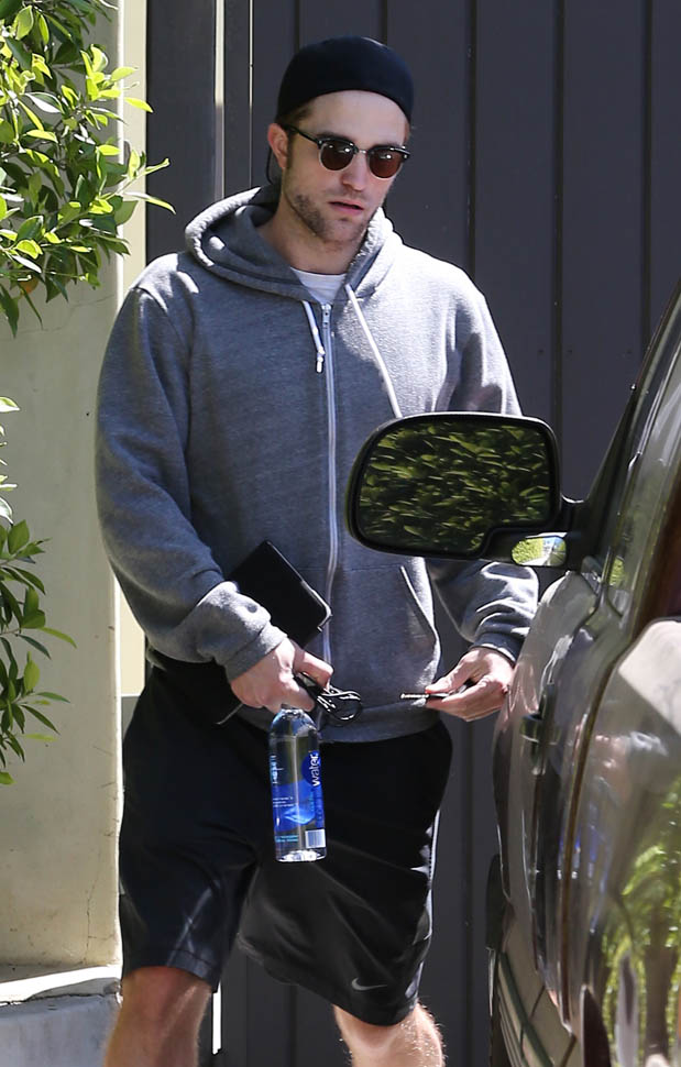 Robert Pattinson post-engagement