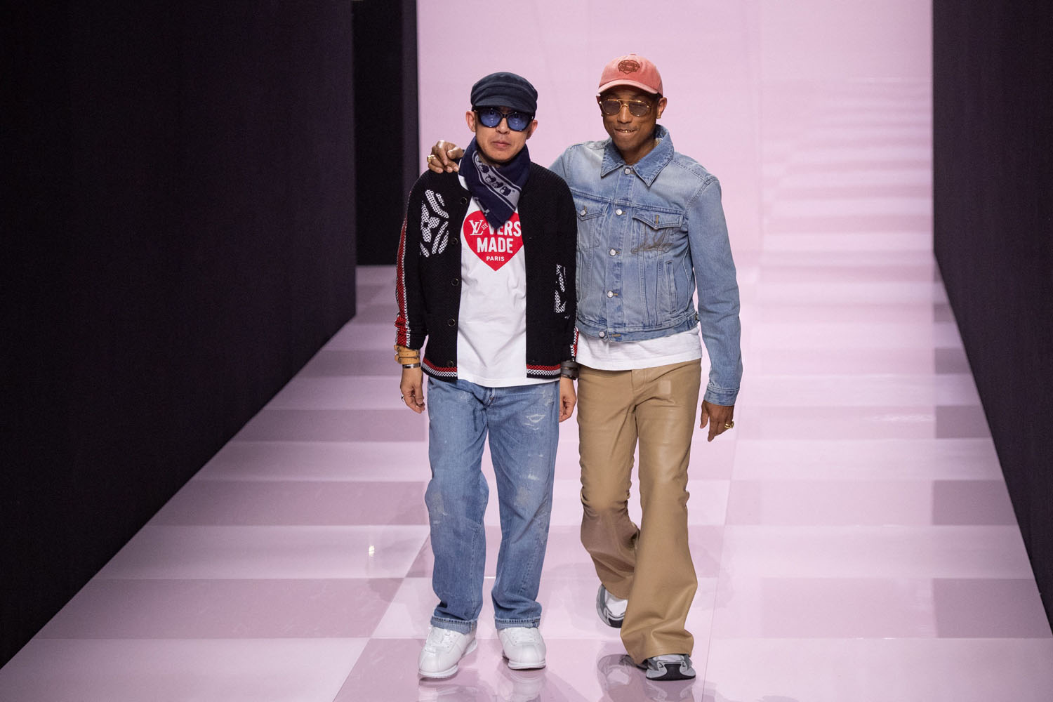 Streetwear and Stars at Louis Vuitton