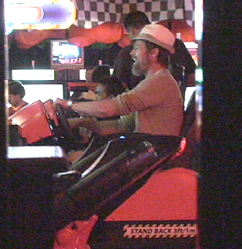 On the road with dad