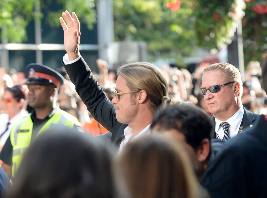 Brad Pitt at TIFF: sales and bromance
