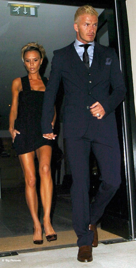 Beckham Body Language Signals Trouble