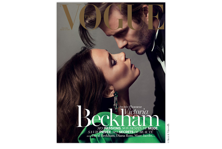Posh & Becks cover Paris VOGUE