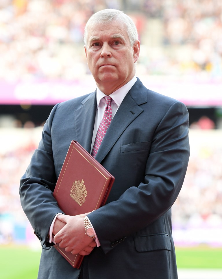Prince Andrew’s not bothered by alleged orgies