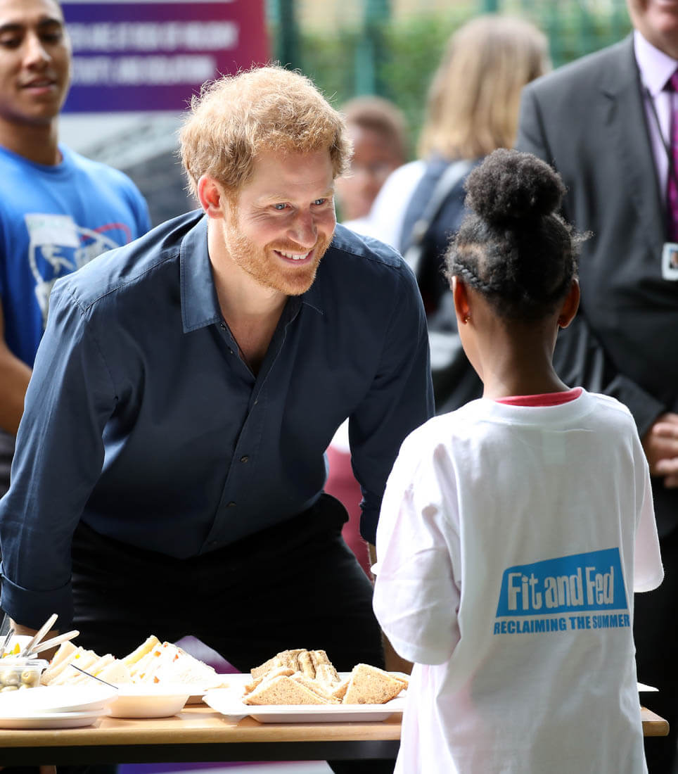 Prince Harry: Fit and Fed