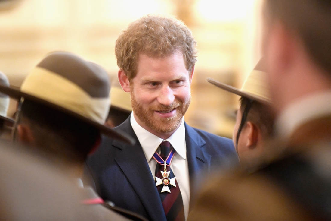 Harry & Meghan at the wedding