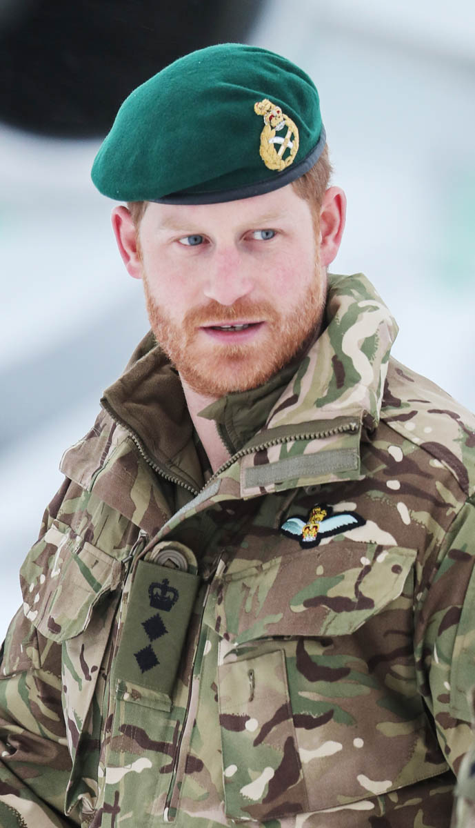 Prince Harry: Valentine in uniform