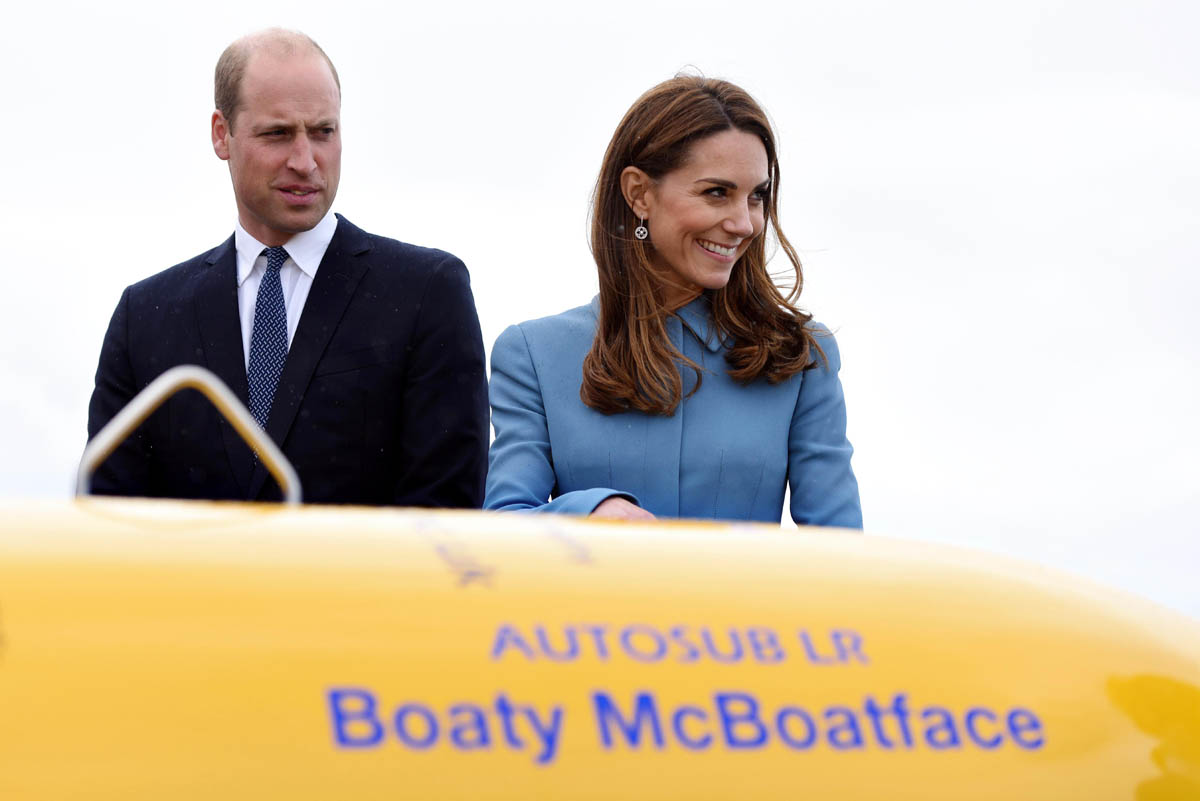Will and Kate name a boat
