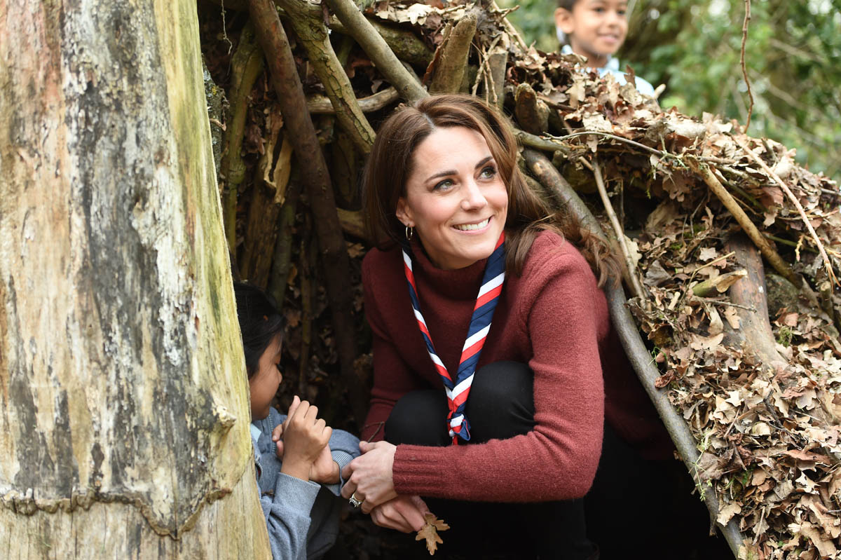 Princess Kate and the Scouts
