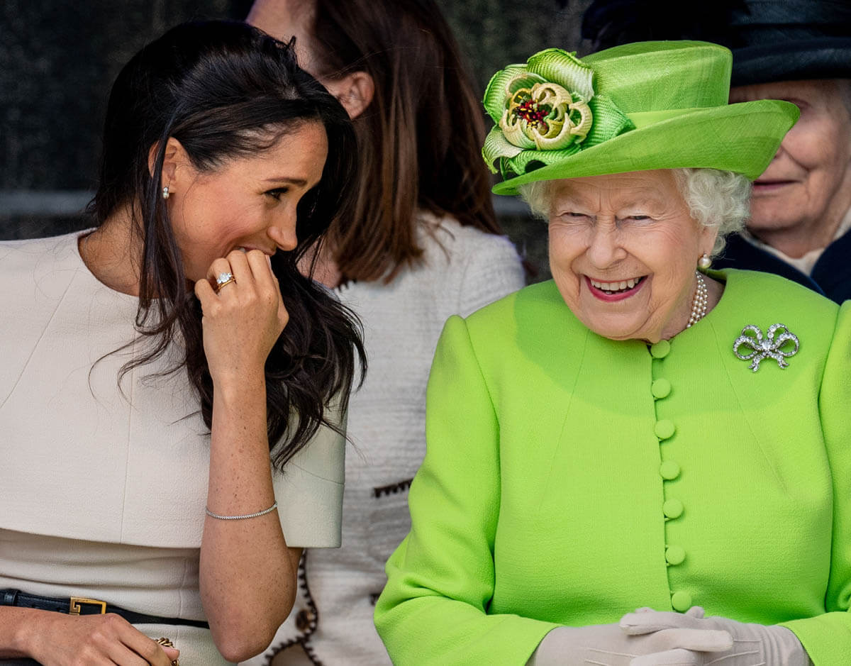 Royal Meghan’s day with the Queen
