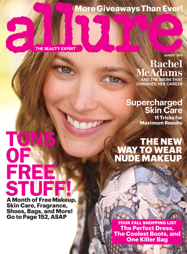 Rachel McAdams’s wonderful ALLURE cover