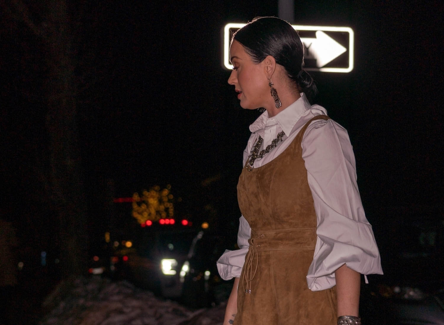 Outfits of the Week: Frontier Fashion and Bangs