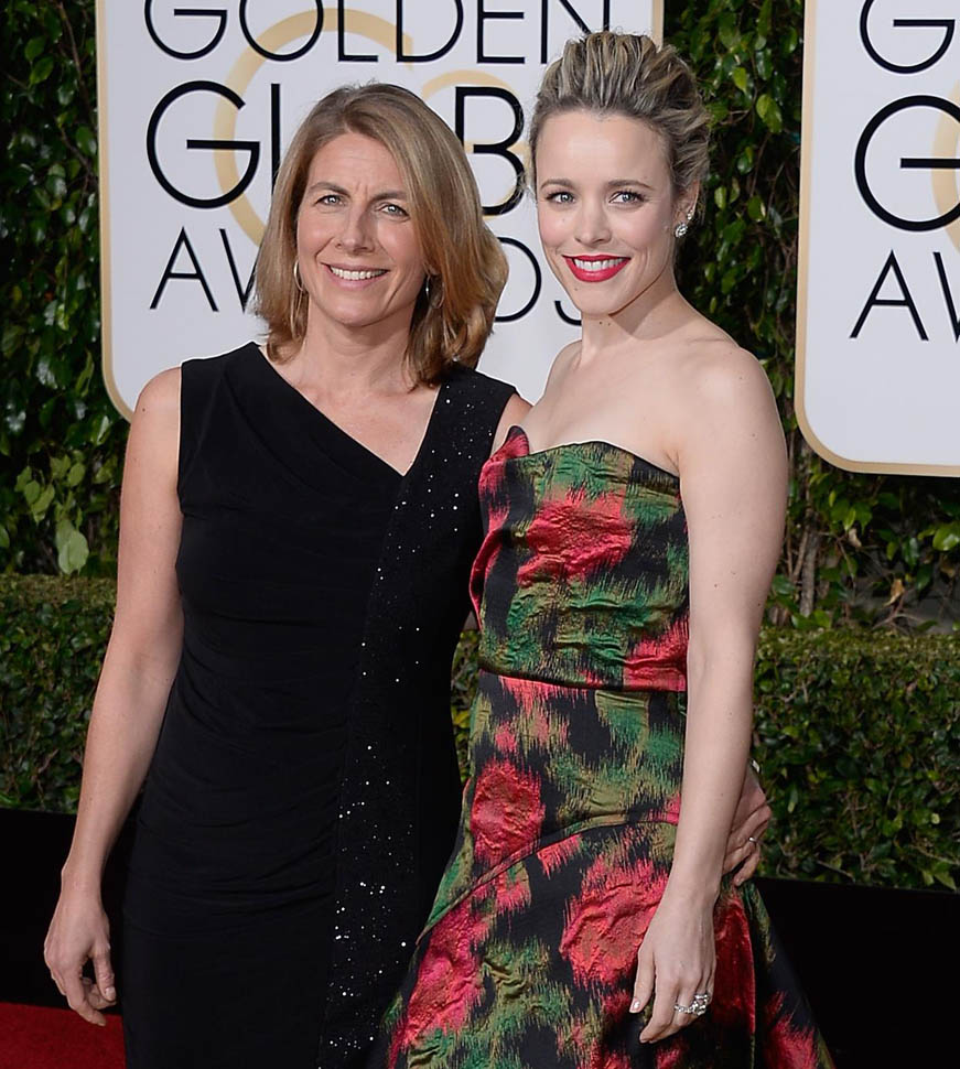Rachel McAdams’s Golden Globes Plus One
