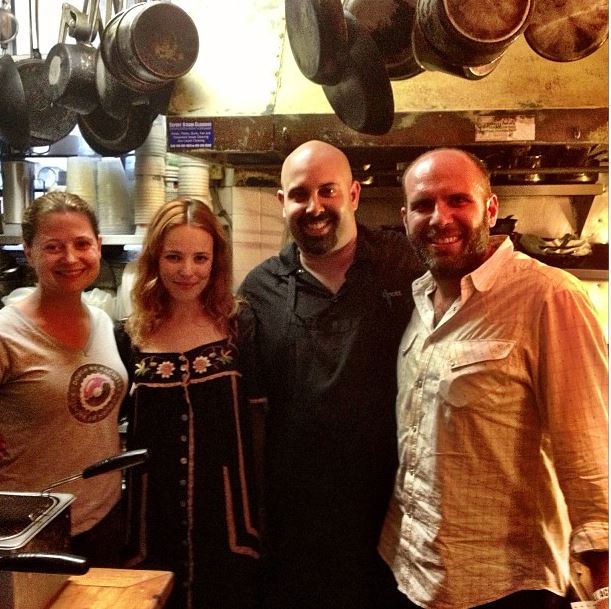 Rachel moves on too?