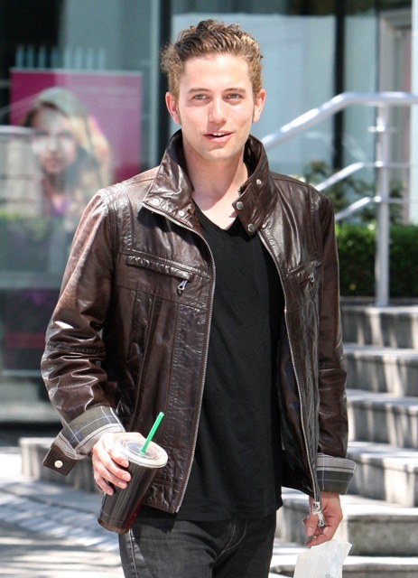 Dogs, leather Jackson, and a new scene