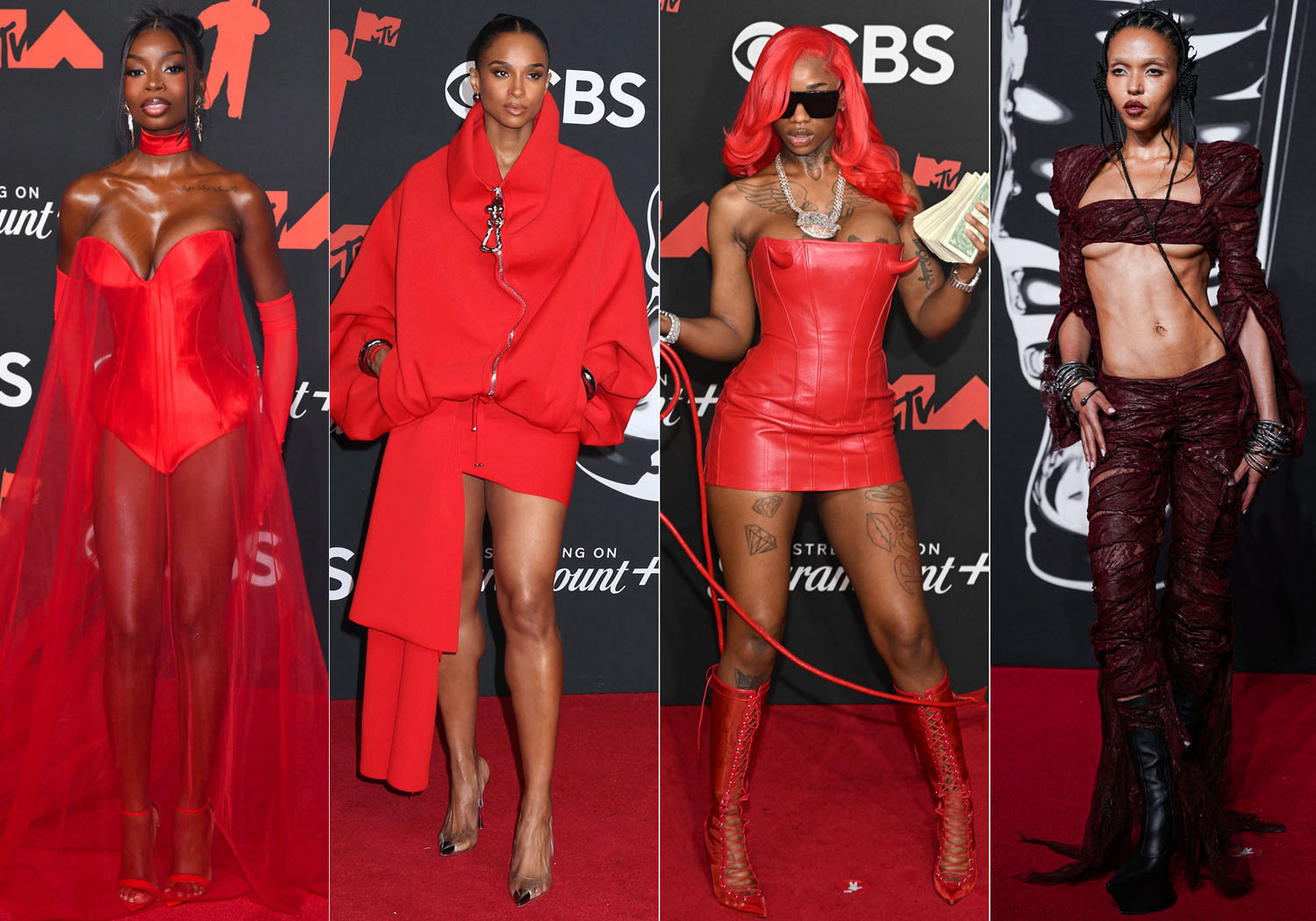 A Very “Red” VMA Carpet