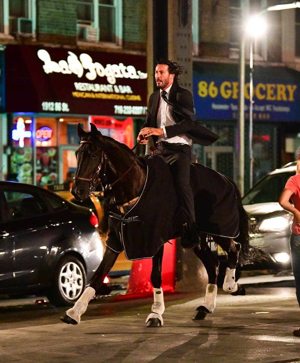 John Wick and two very good boys