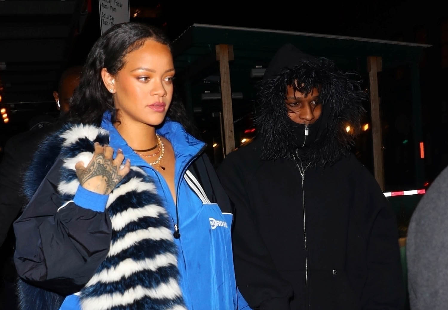 Rihanna and Katy in New York