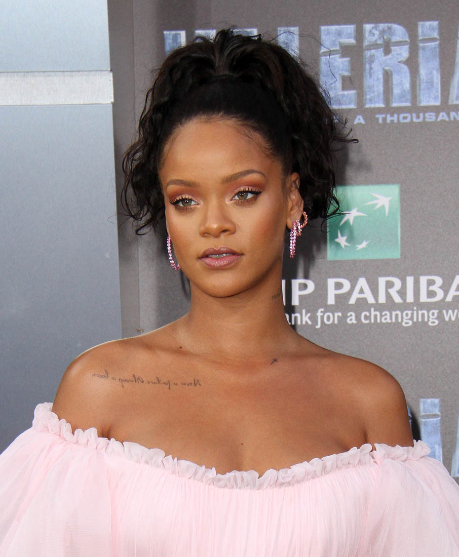 Rihanna in pink