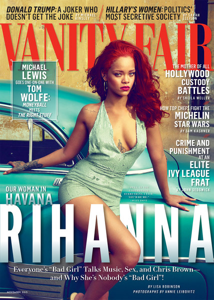 Rihanna covers Vanity Fair