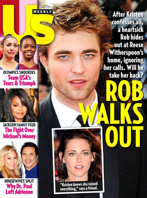 US Weekly: the focus on Robert Pattinson