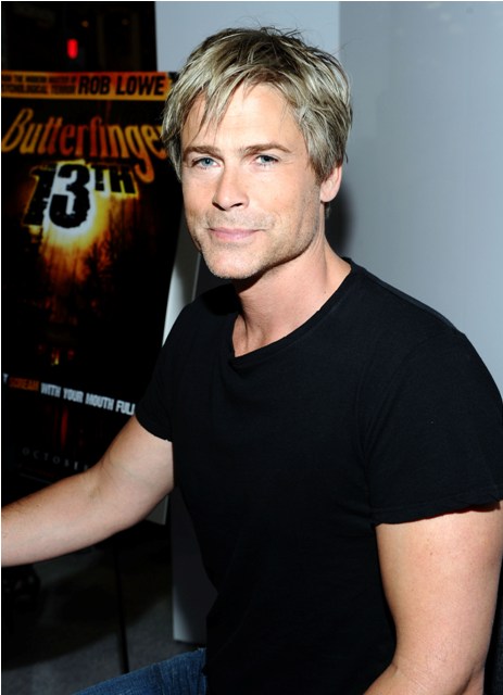 Rob Lowe’s frosted tips