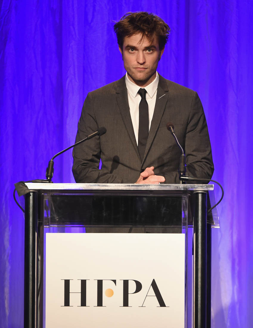 Robert Pattinson on curtains and dog release