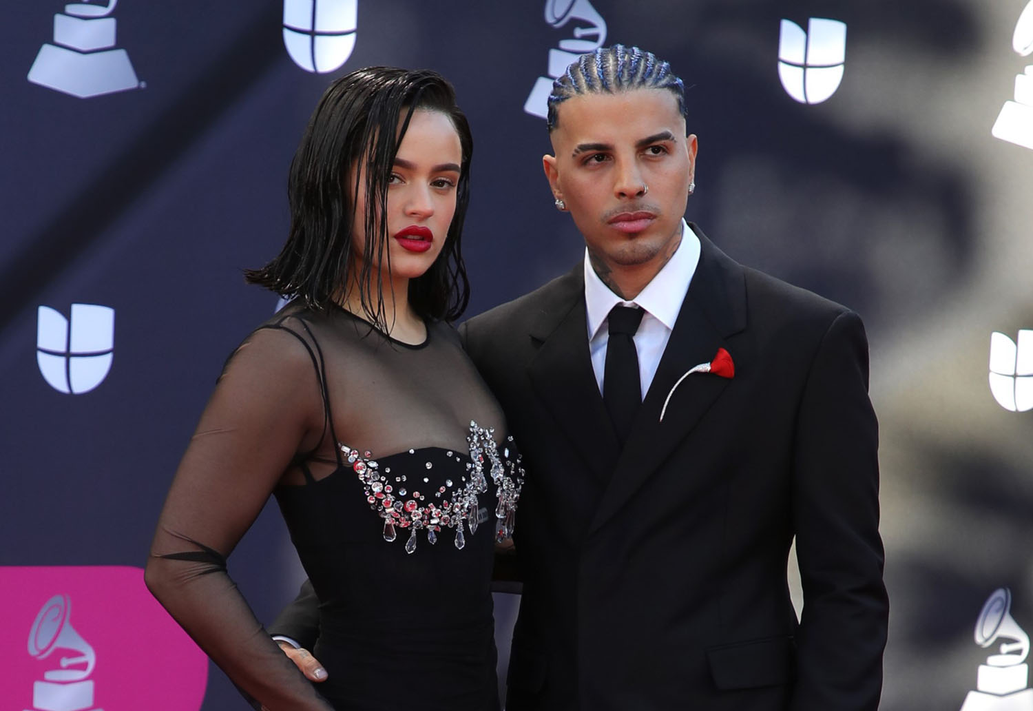 Rosalía and Rauw make statements