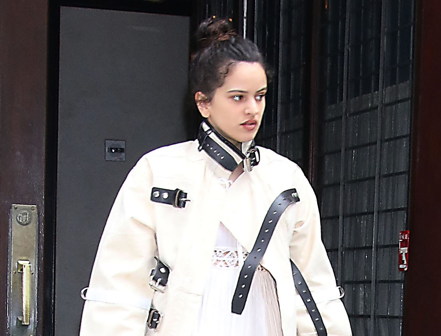 Rosalía and Bella pre-Met Gala