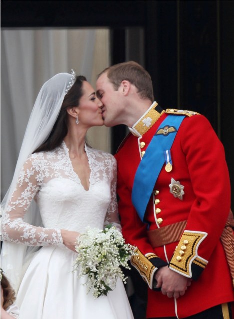 Remembering the kisses at the Royal Wedding