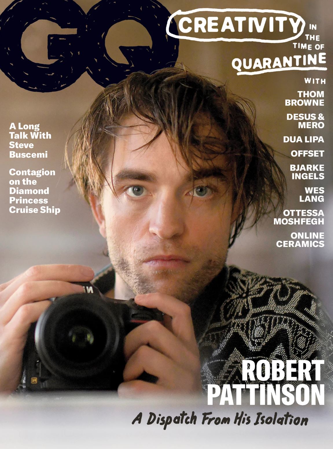 Robert Pattinson cooks the worst quarantine meal in history for GQ