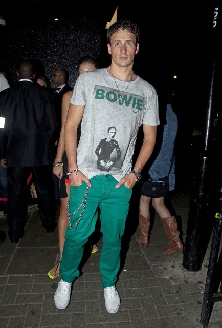 Ryan Lochte: The Bachelor in green pants