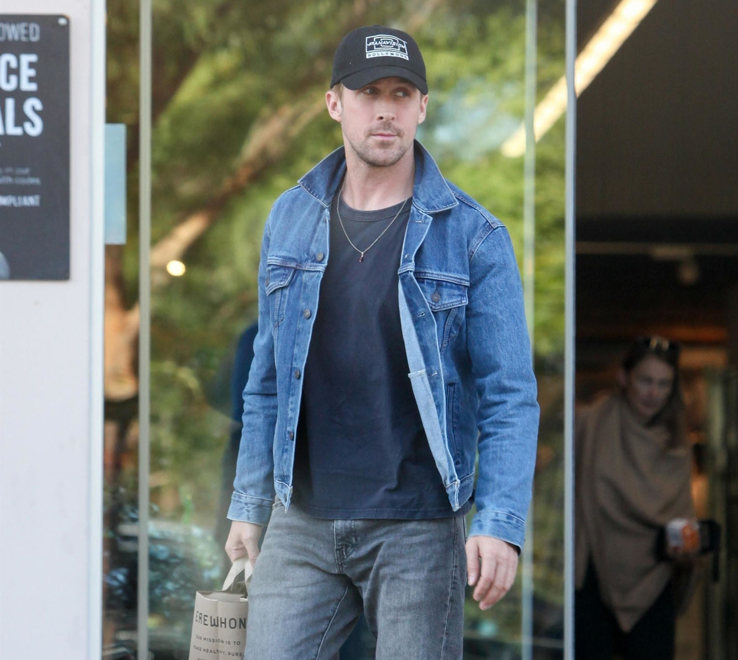 Ryan Gosling’s double denim