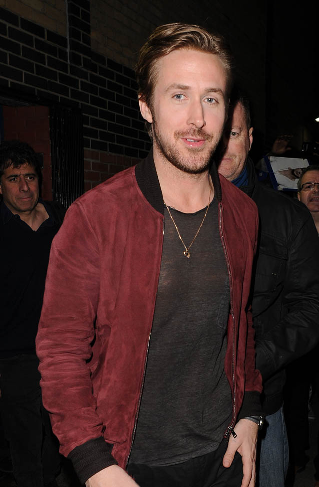 Gosling’s night out in London