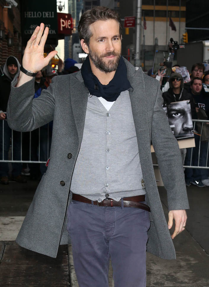 Ryan Reynolds: NEW DAD on Letterman