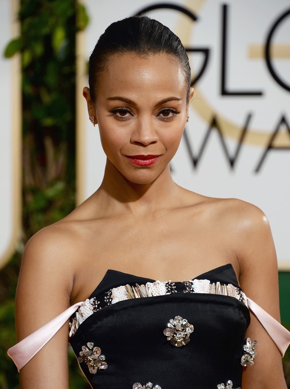 Lainey’s Best Dressed at the Globes: Zoe Saldana