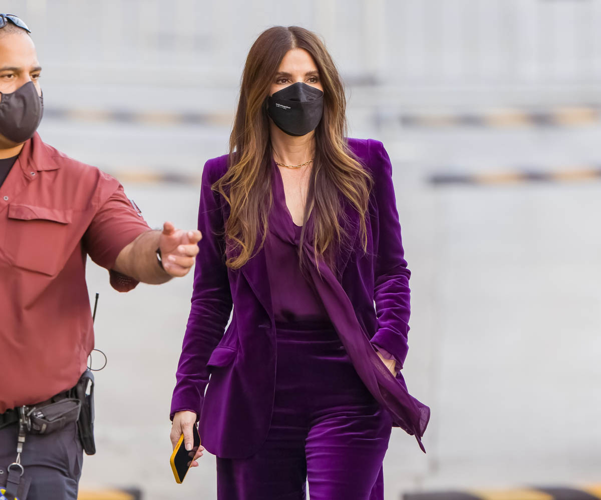 Sandra Bullock and the Purple Trend