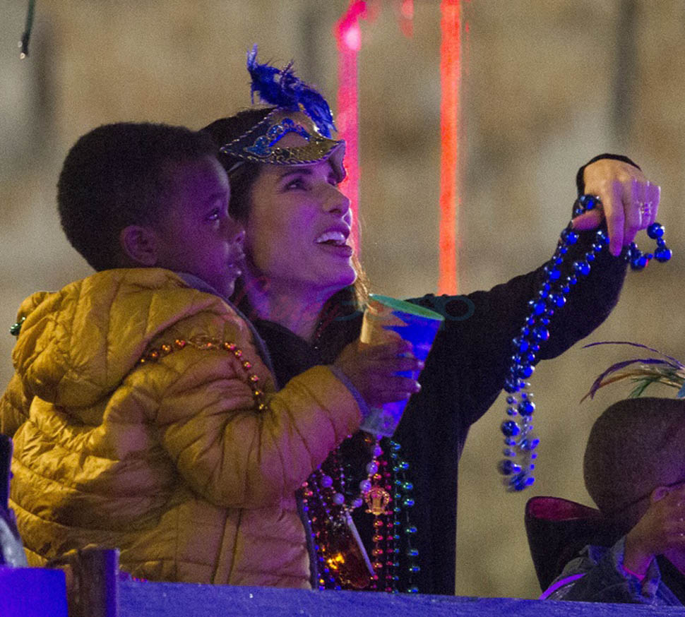 Sandy’s happy Mardi Gras