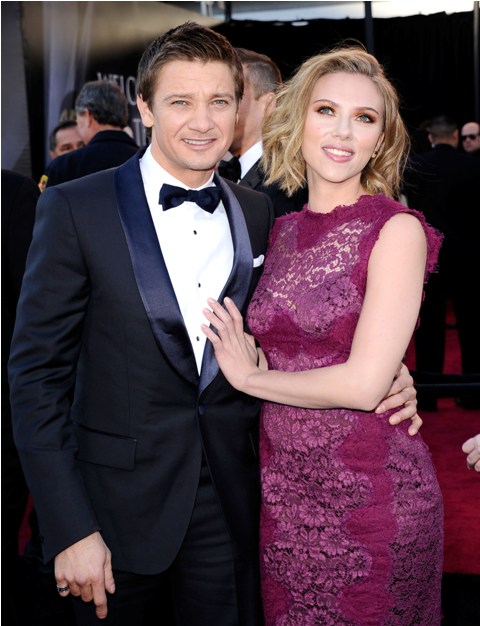 Oscar Make-a-Couple: ScarJo & Jeremy Renner