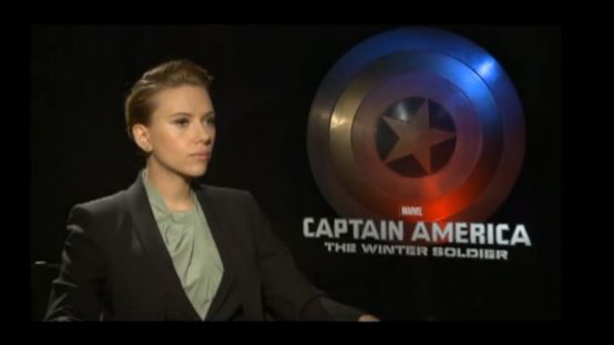 Scarjo & Chris Evans on Captain America and Avengers 2